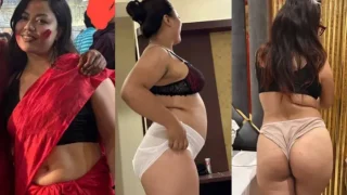 Desi Cute BigAss Baddie Blowjob Hard Doggy Fuck
