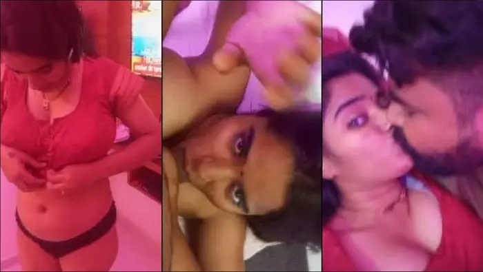 Newly Married Couple Beautiful Wife Giving Watch HD