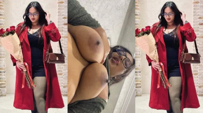 Cute Baddie Riding And Boobs Sucking By Bf